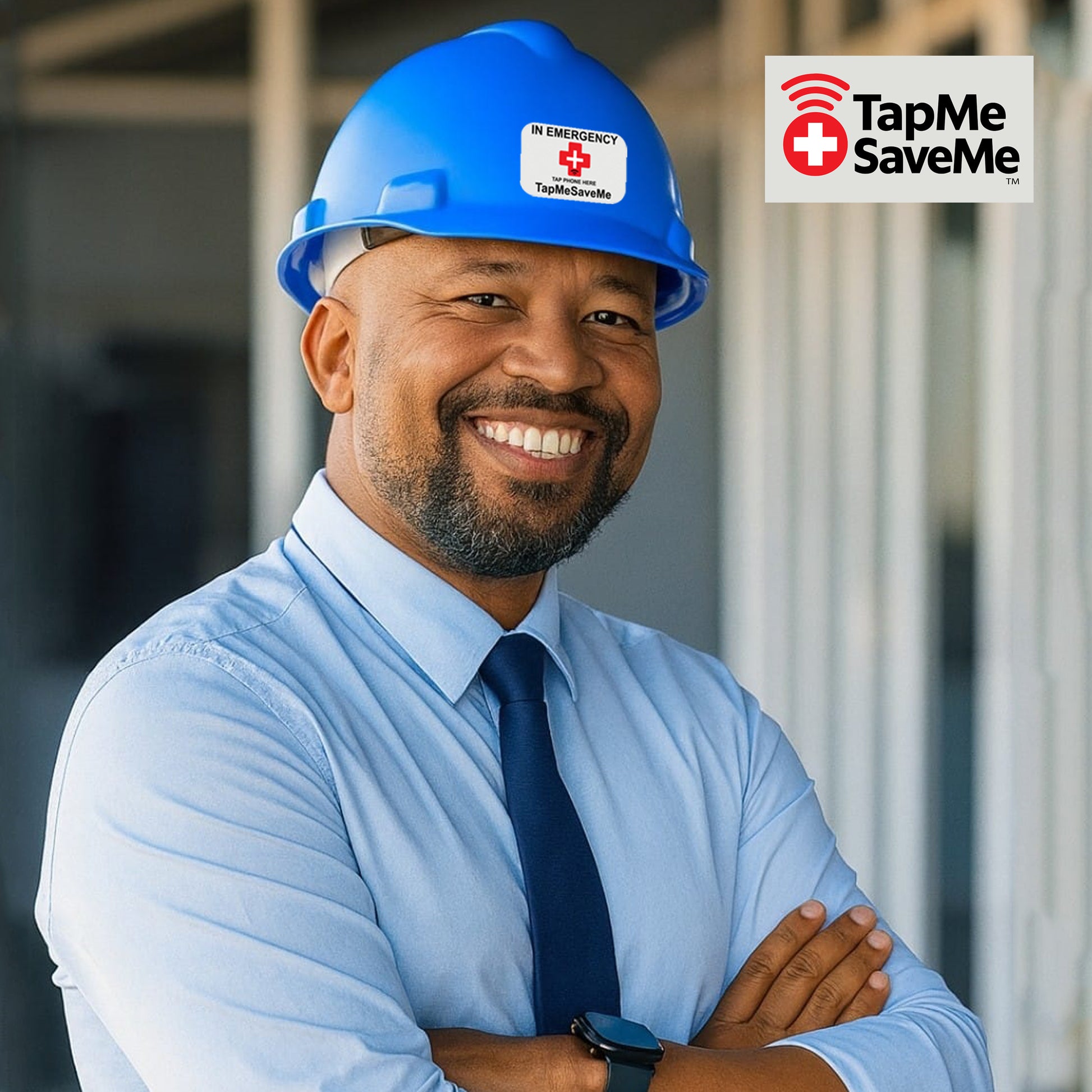 30-Pack – NFC Emergency Contact Sticker