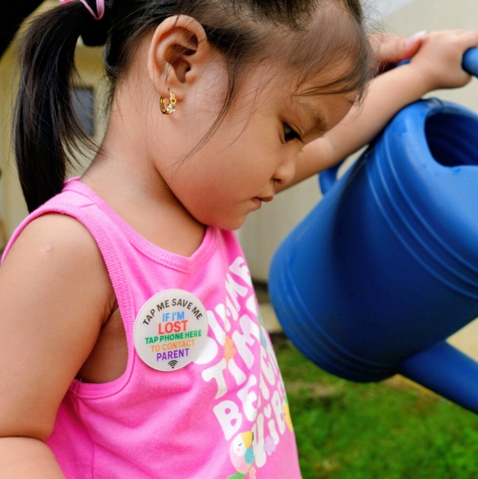 TapMeSaveMe NFC Emergency Child Safety Pin