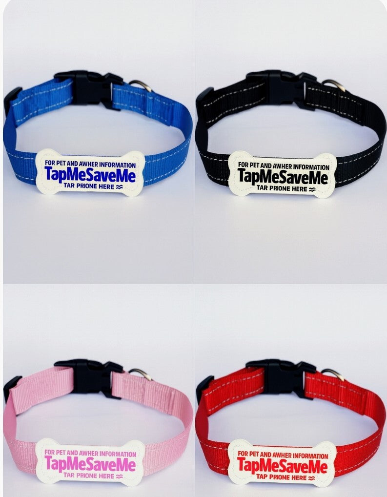 TapMeSaveMe™ NFC Dog Collar